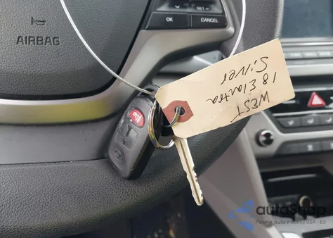 2018 Hyundai Elantra Sel z USA, uszkodzony, nr VIN 5NPD84LF4JH374083